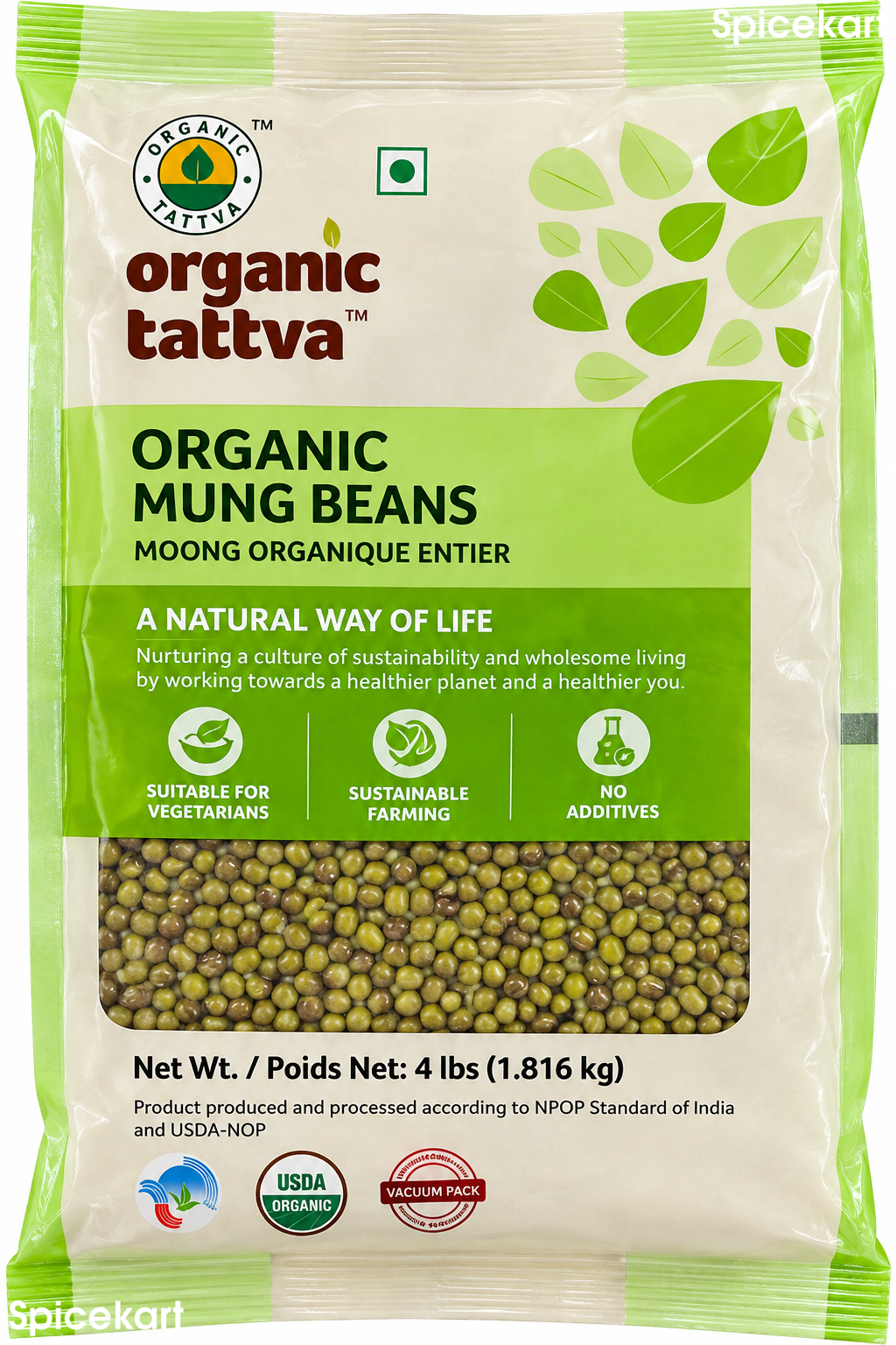 Organic Tattva - Organic Mung Beans