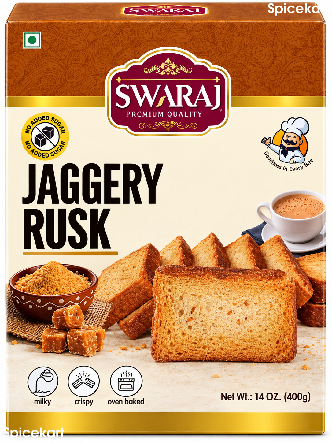 Swaraj Jaggery Rusk DFS