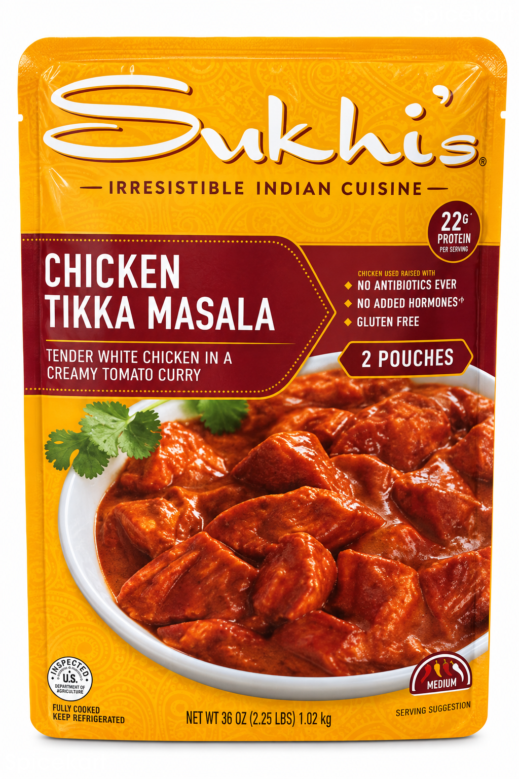 Sukhi's Chicken Tikka Masala 2 Pouches