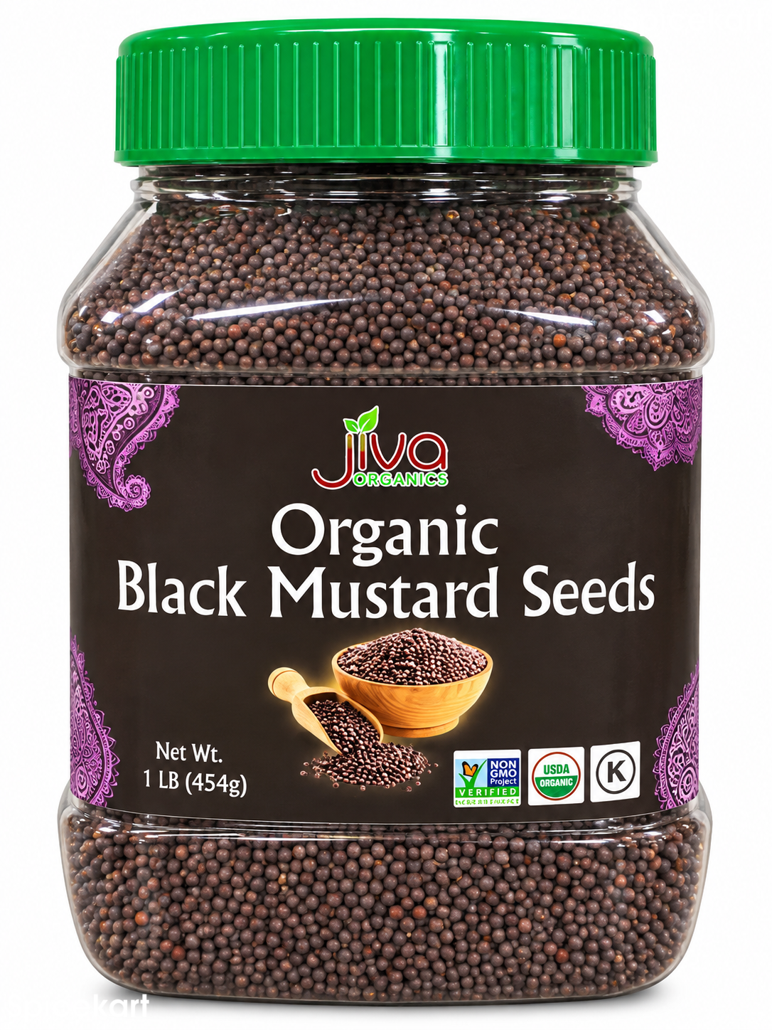 Jiva Organic Black Mustard Seeds