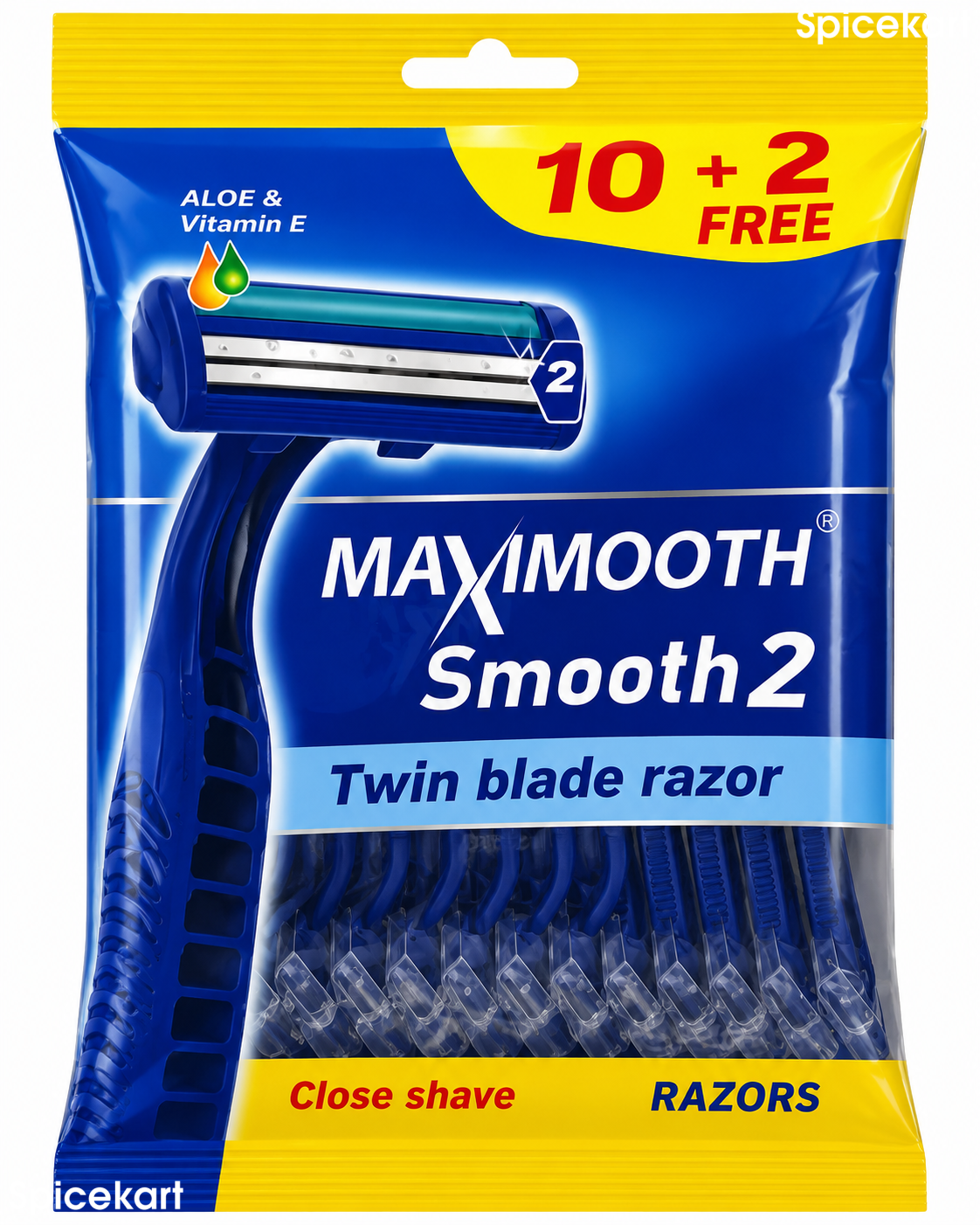 Maximooth Smooth 2 l - Twin Blade Razor