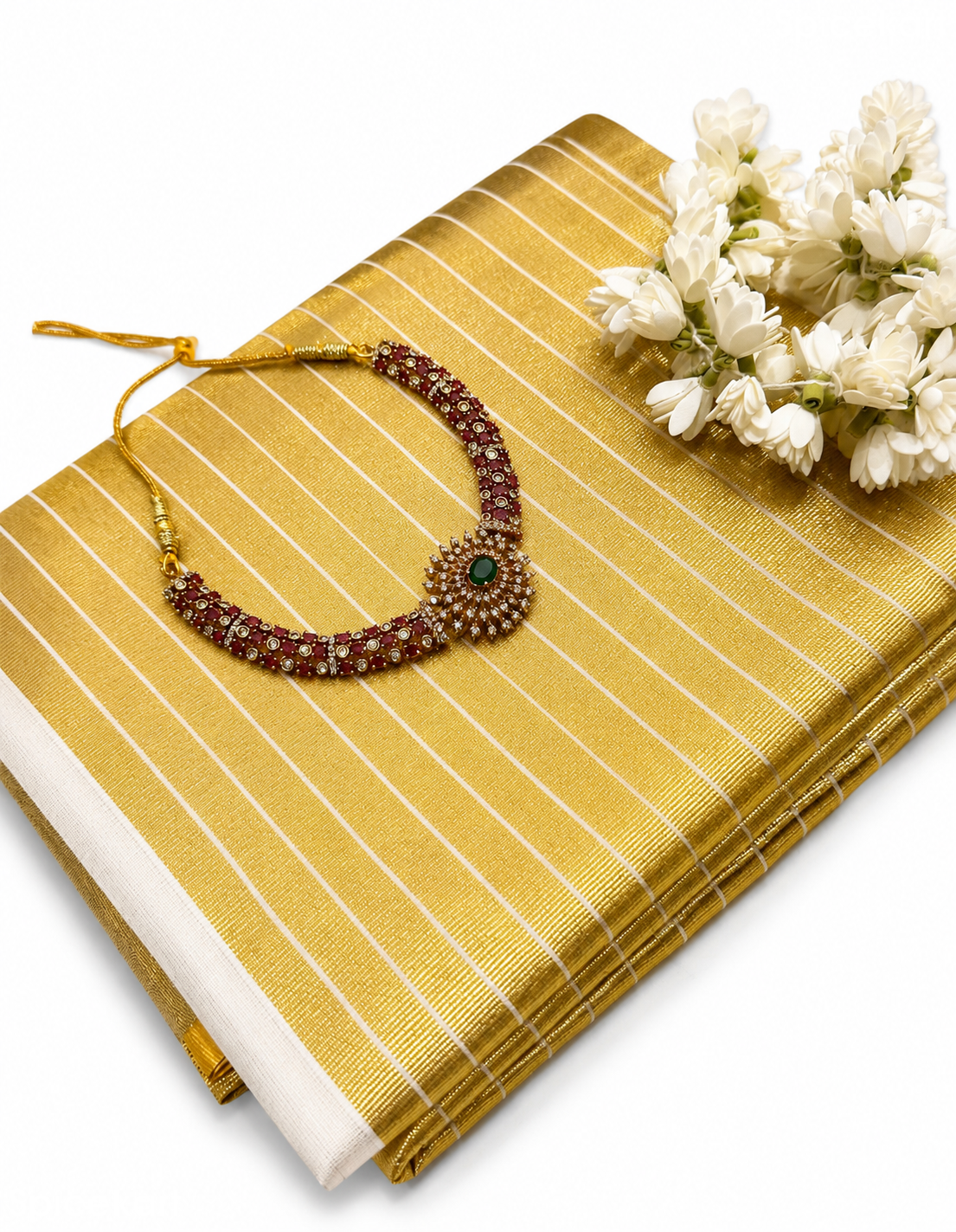 Broad Kasavu Saree
