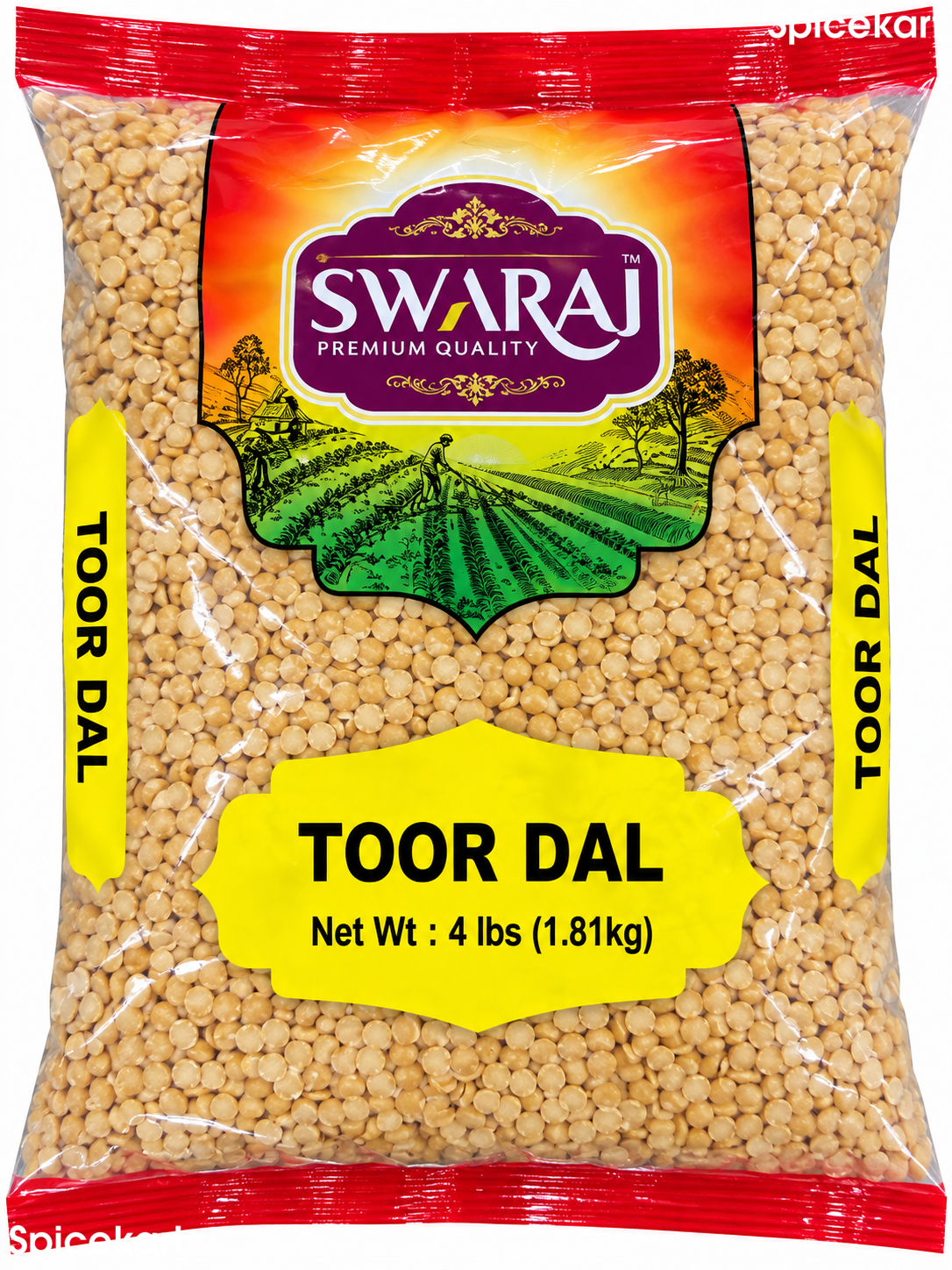 Swaraj Toor Dal 4 Lbs DFS