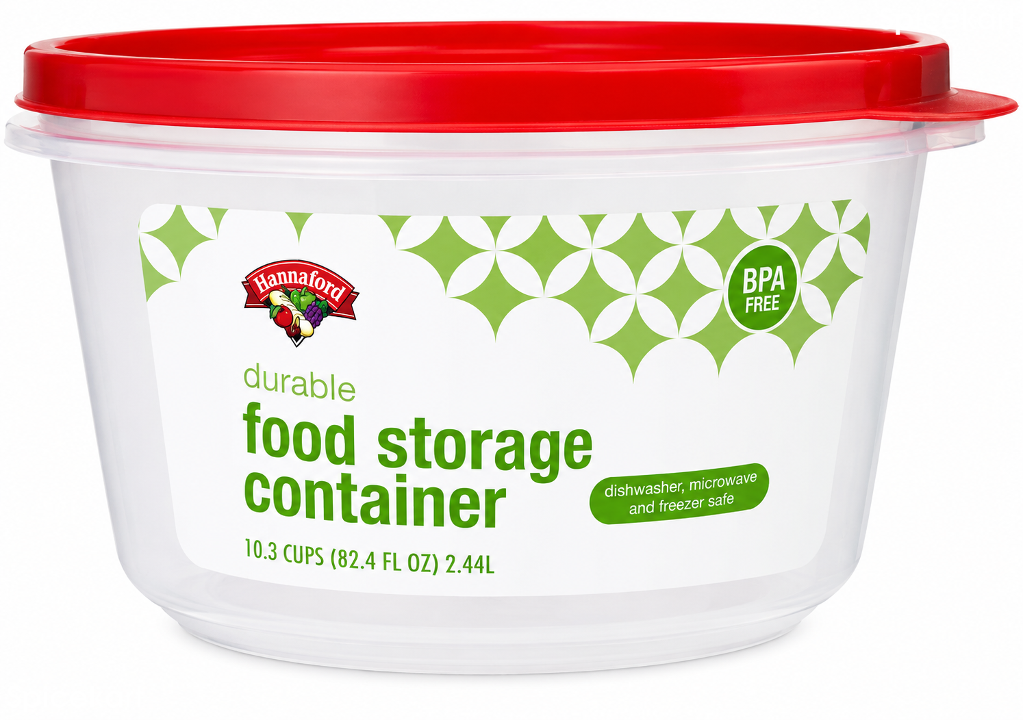 Hannaford Durable Food Storage Container