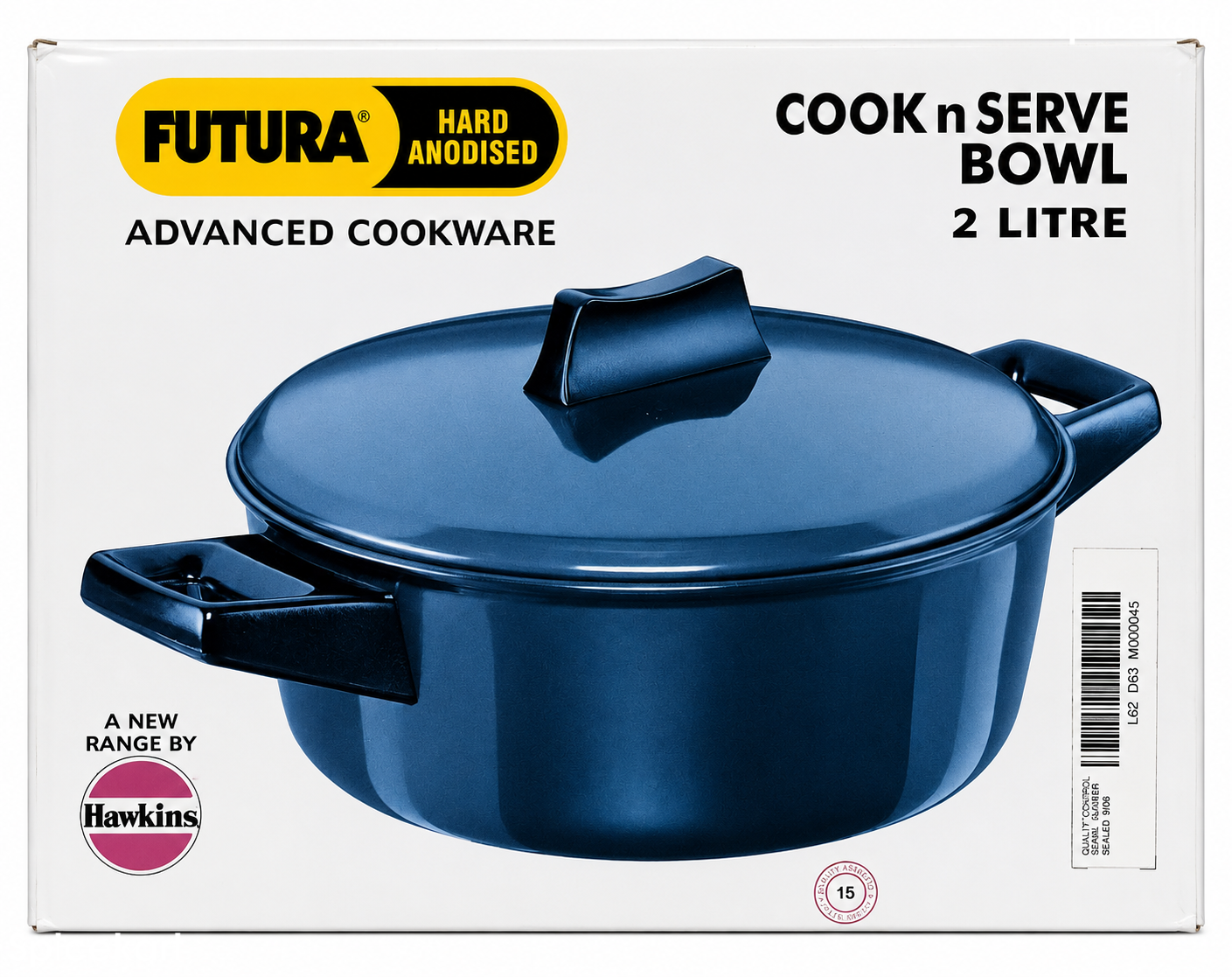 Futura Cook N Serve Bowl 2 L