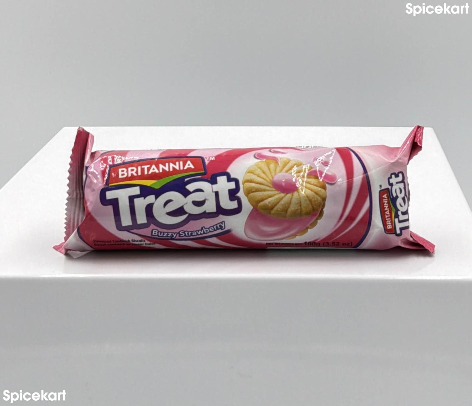 Britannia Treat Buzzy Strawberry
