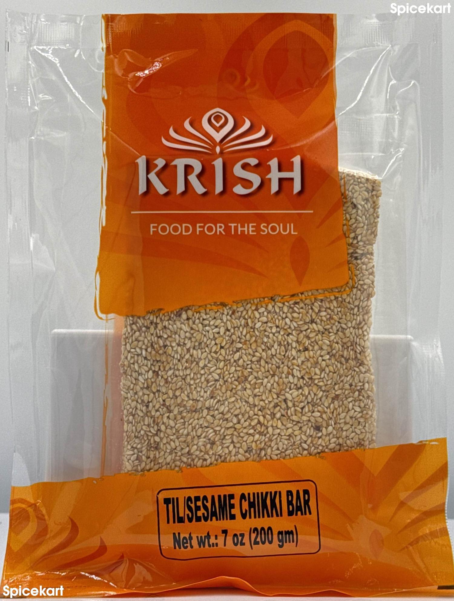 KRISH Til/Sesame Chikki Bar