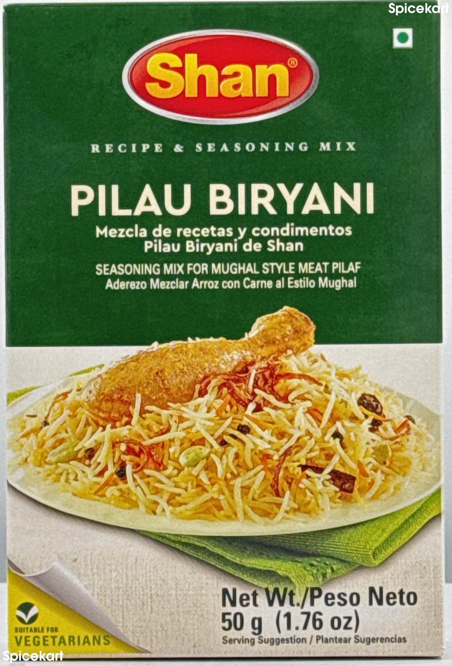 Shan  Pilau Biryani- Seasoning mix for Mughal style Meat Pilaf