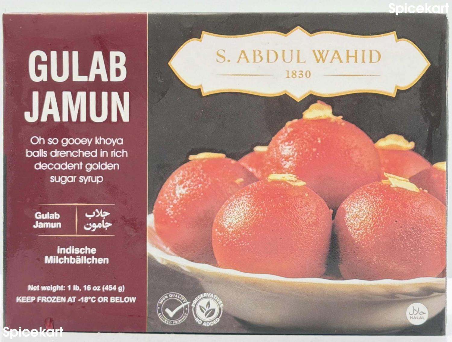 S. A. W. Gulab Jamun
