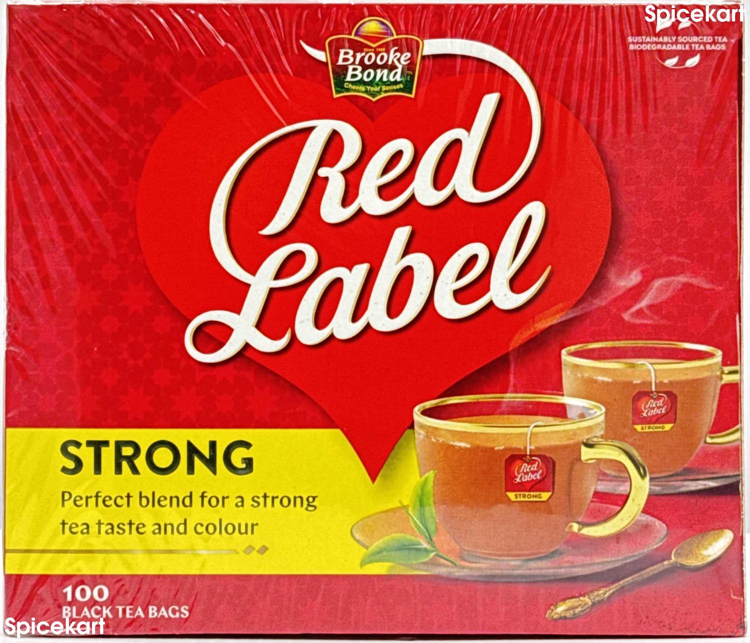 Red Label 100 Black Tea Bags