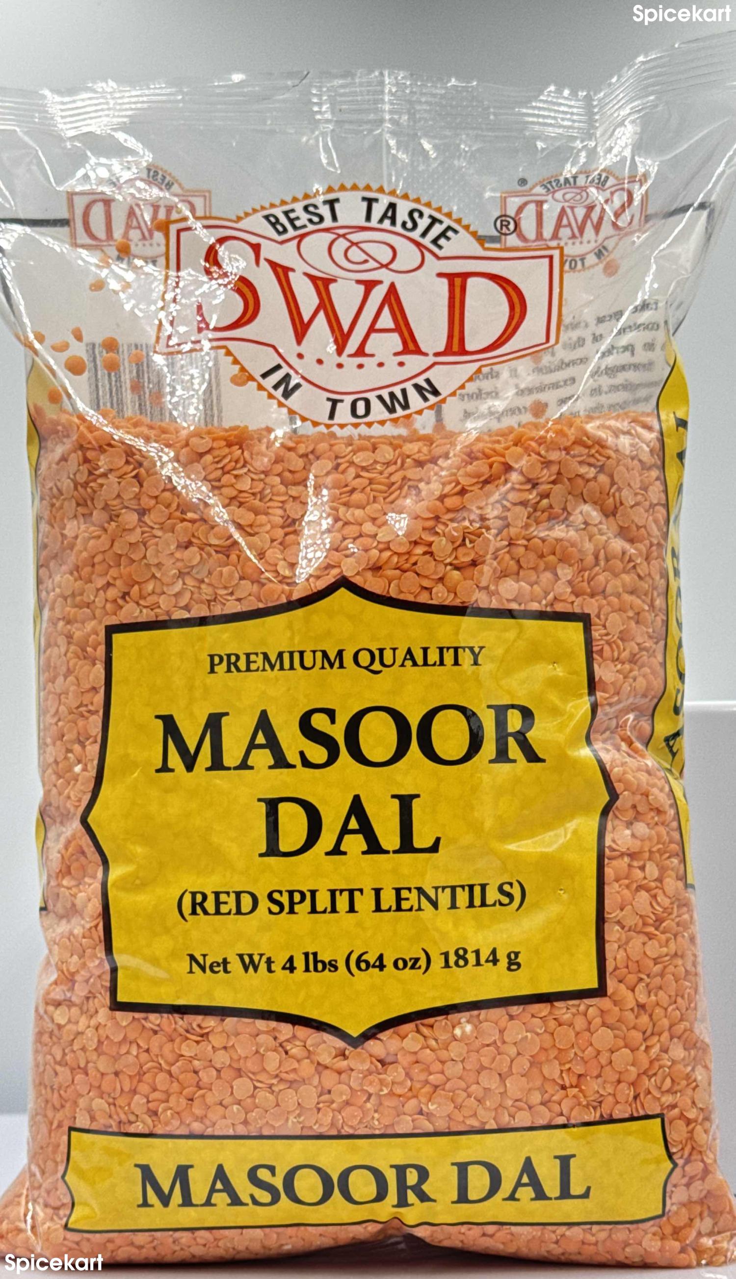 SWAD Masoor Dal - Red Split Lentils DFS