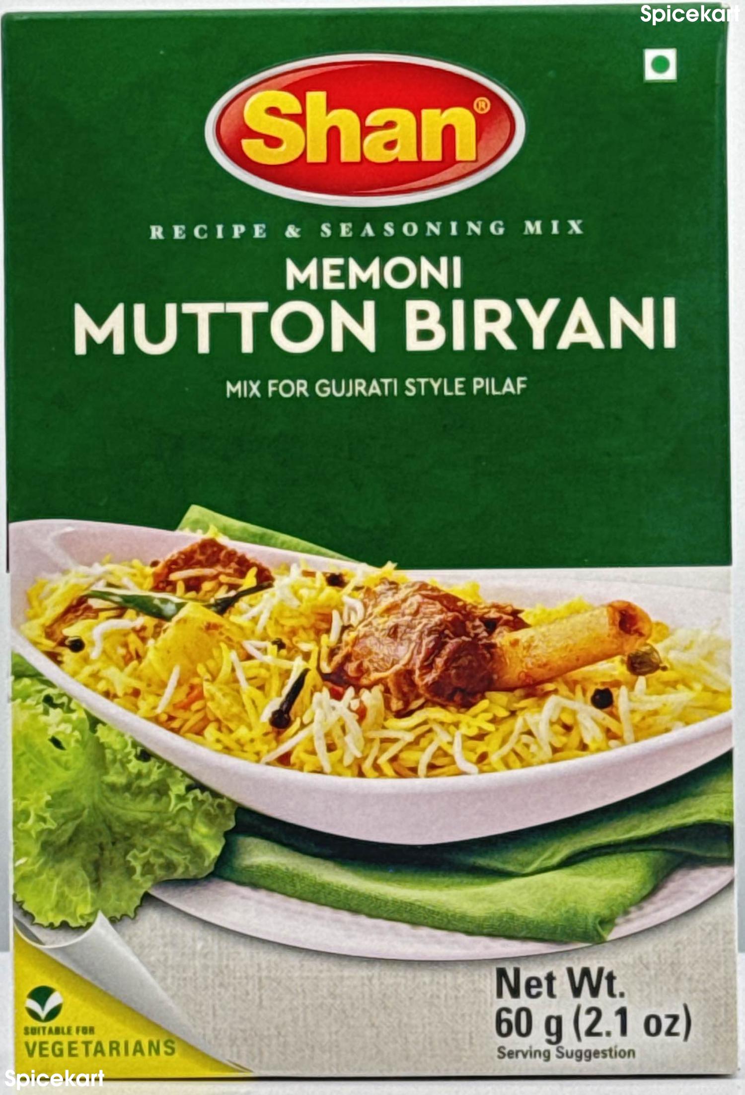 Shan Memoni Mutton Biryani - Mix for Gujrati Style Pilaf