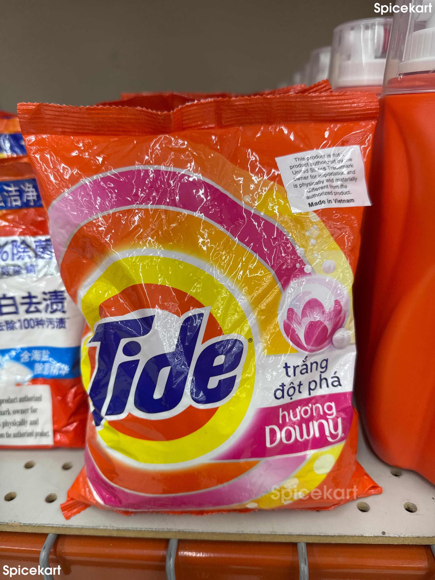 Tide Detergent Powder With Downy