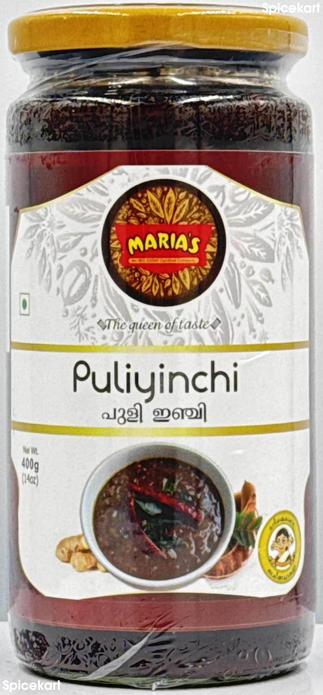 Maria’s Puliyinchi