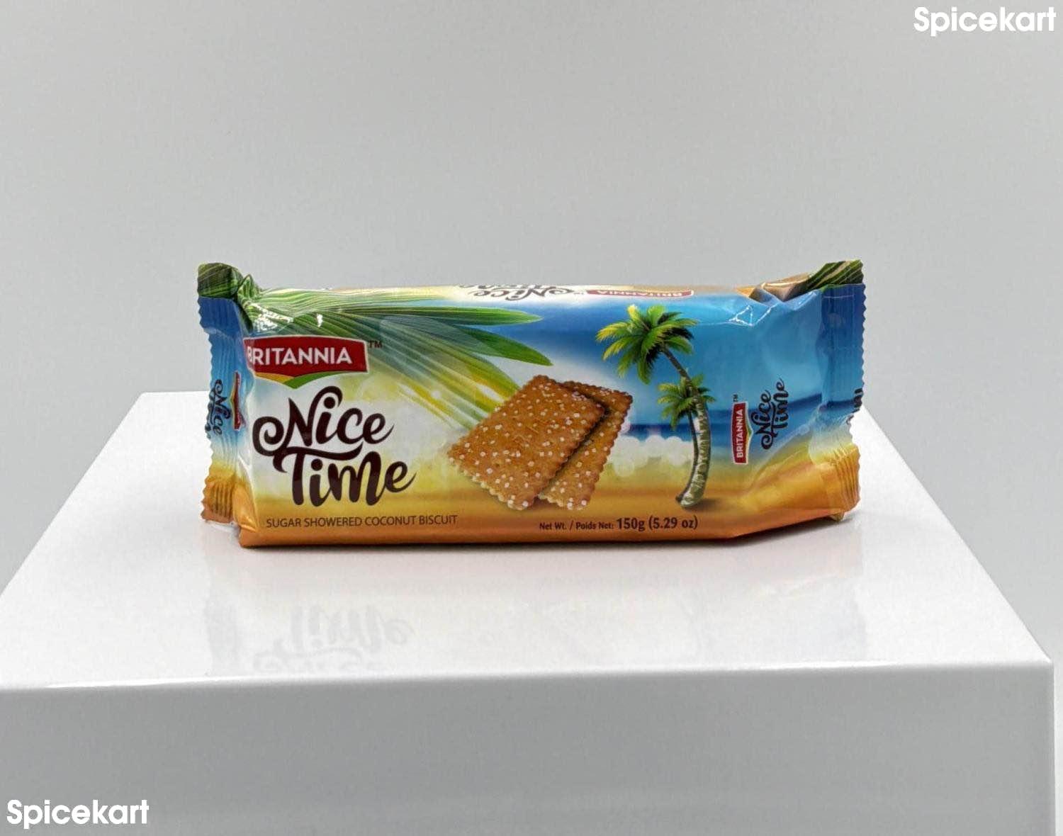 Britannia Nice Time Sugar Showered Coconut Biscuit 2 for $3