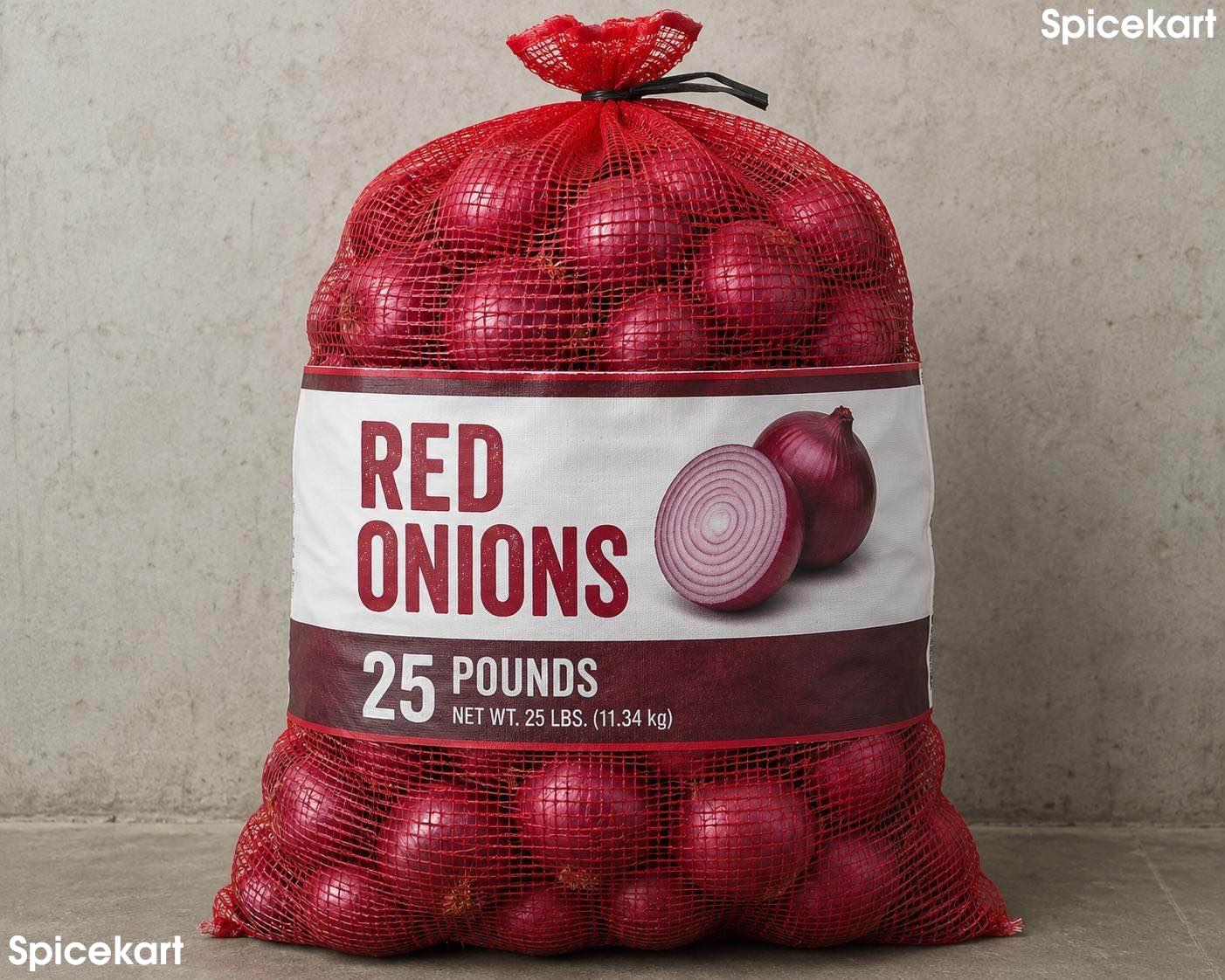 Red Onions Bag