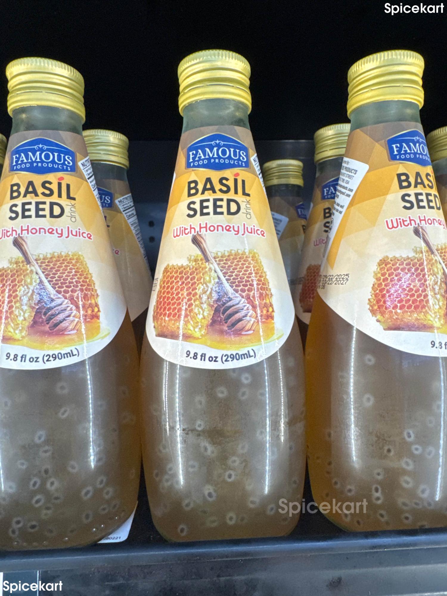 Famous Basil Seed With Honey Juice