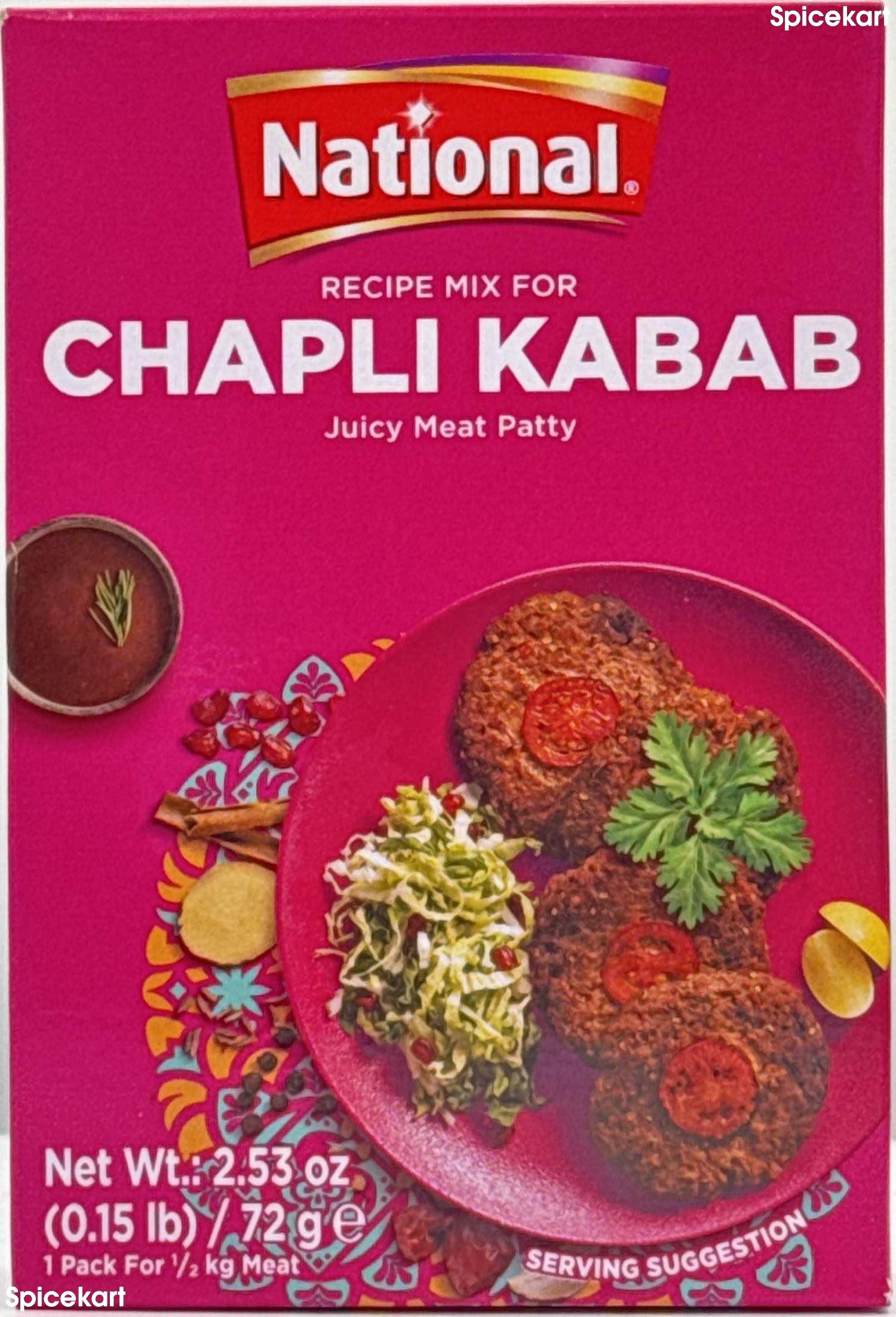 National Chapli Kabab C