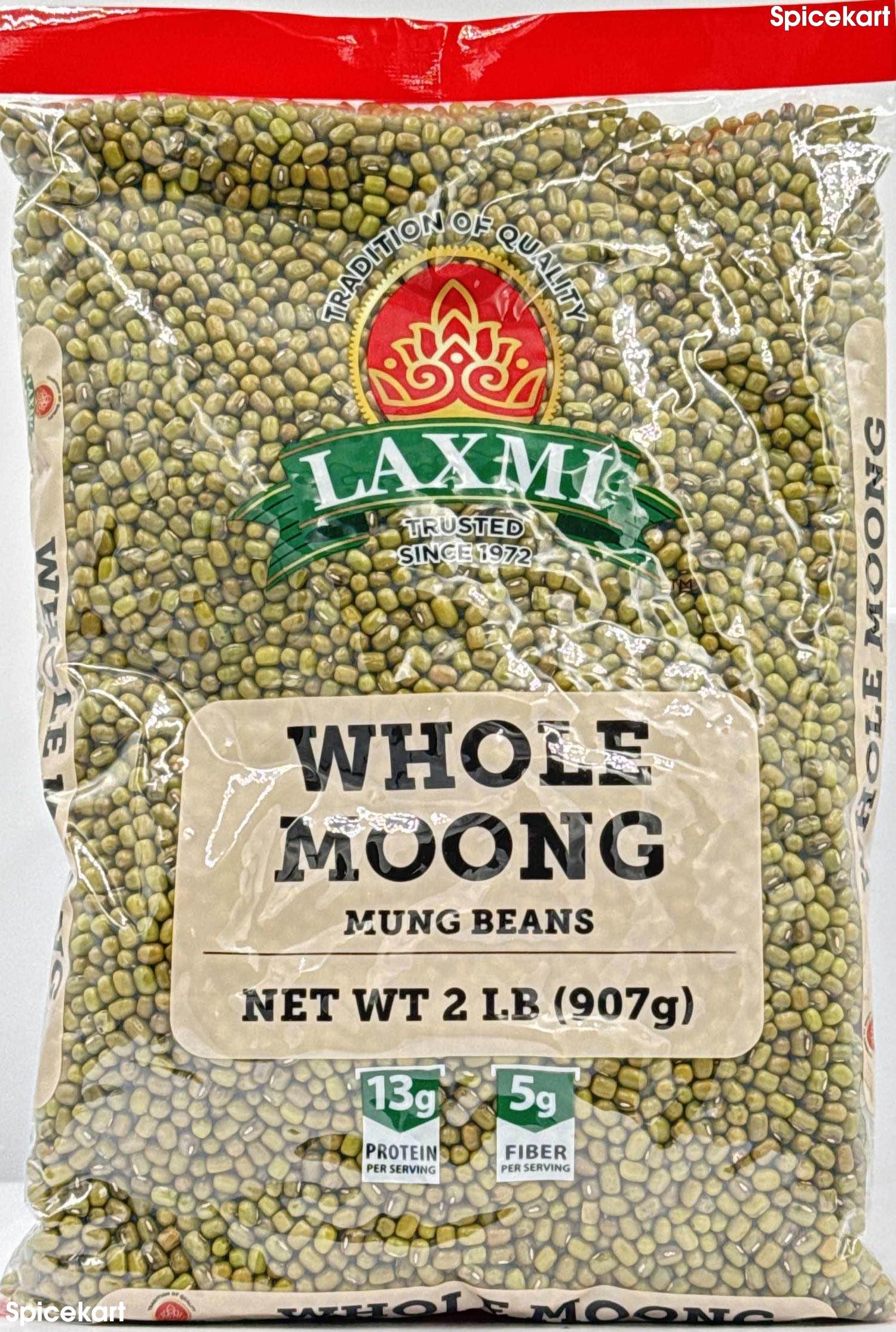 LAXMI Whole Moong - Mung Beans DFS Buy 1 Get 1 Free