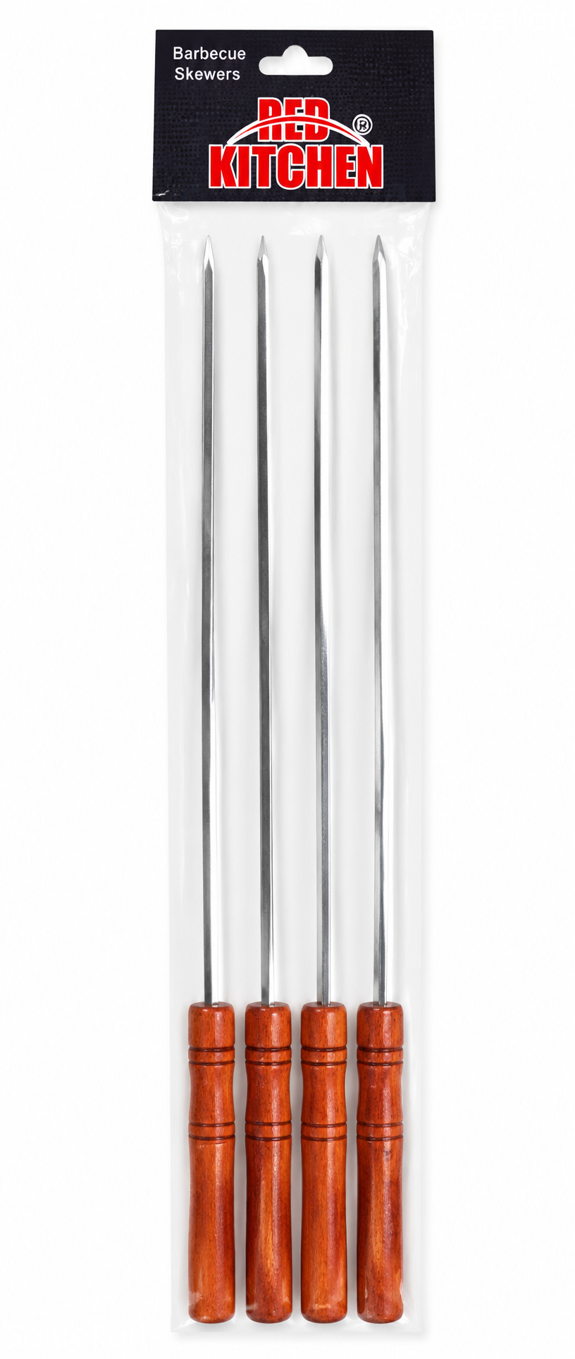 Red Kitchen Barbecue Skewers 5 PCs